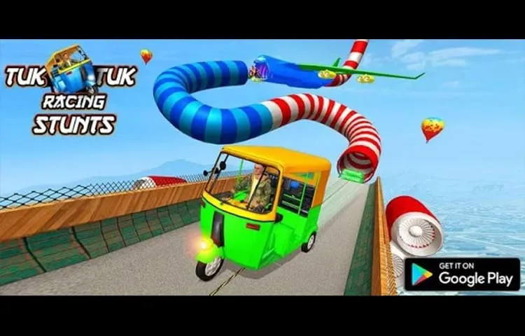 Ramp Rikshaw Stunts