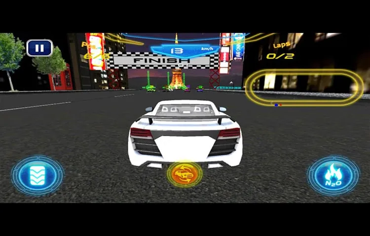Super Speed Car Racing Rider