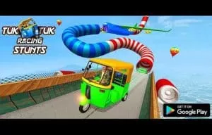 Ramp Rikshaw Stunts