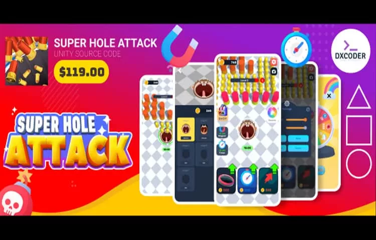 Super Hole Attack Unity Source Code